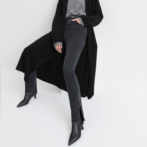 Favorite Daughter Denim - NWT Favorite Daughter The Valentina Slit Tower - Boulder